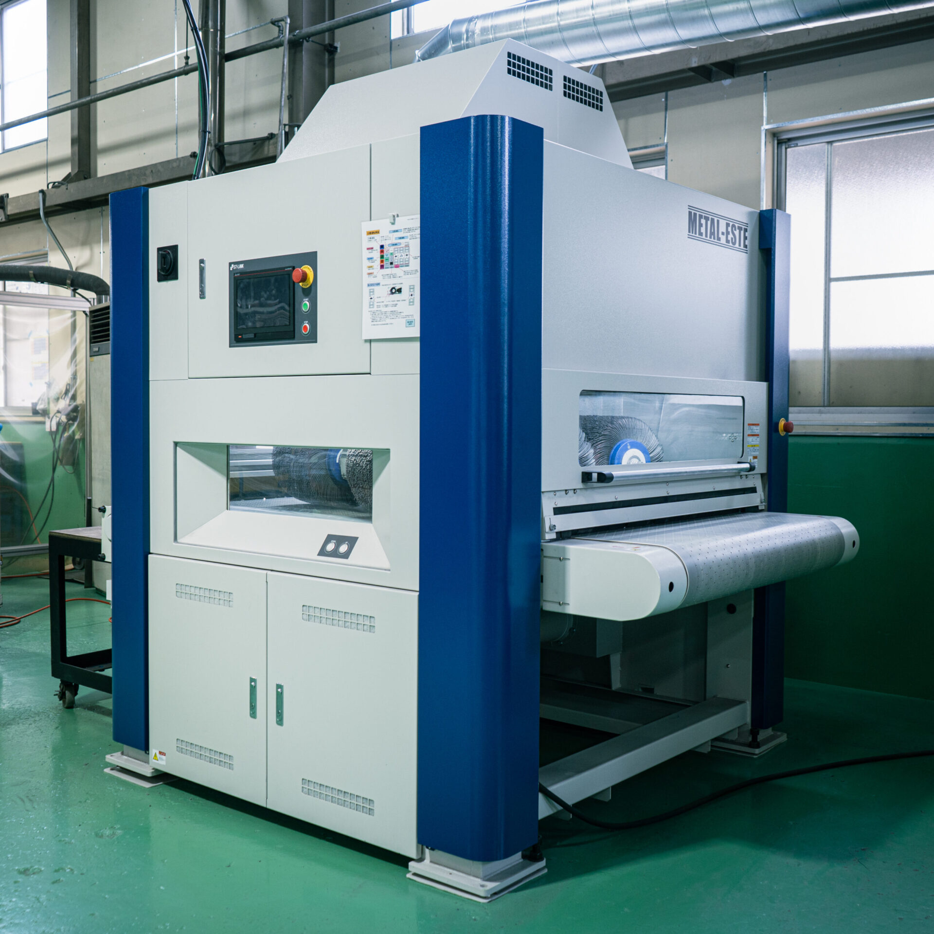 板金加工専用バリ取り機JC800